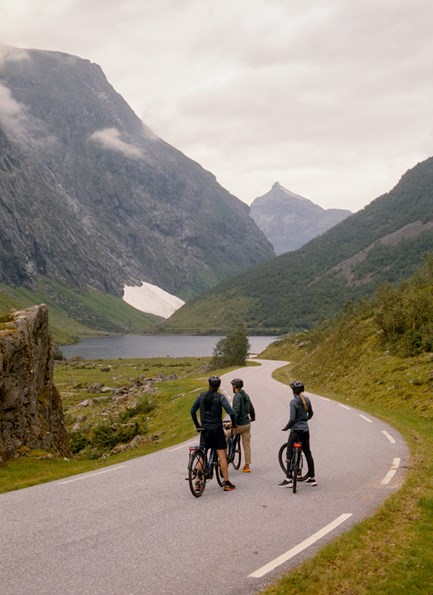 El-sykkel i Norangsdalen